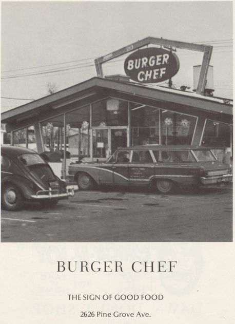 Burger Chef - Port Huron 1970 (newer photo)